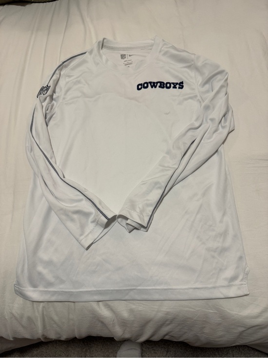 Nike Other - Dallas Cowboys Nike UV White Long Sleeve Performance Shirt